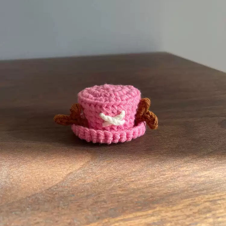 Luffy/Ace/Sabo/Chopper theme Handmade DIY knitted hats - Hands-on creation of exclusive Pirate hats