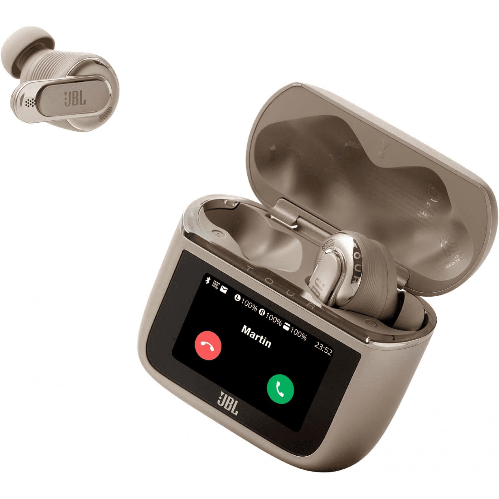 Bluetooth headset with HD screen to enjoy new smart experience