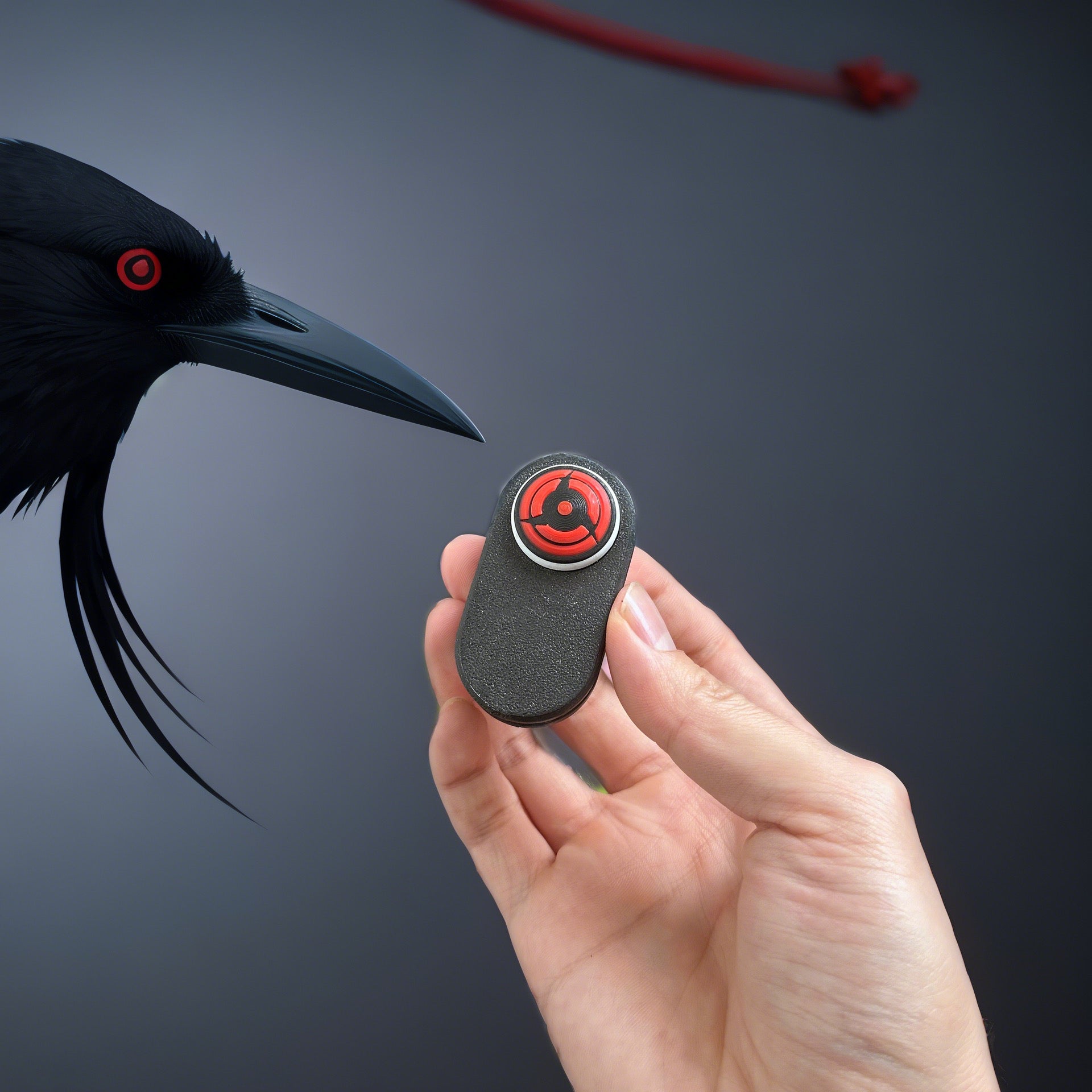 Itachi/Obito/Gaara Fire Shadow Ninja - Inspired EDC Push Cards for Stress Relief