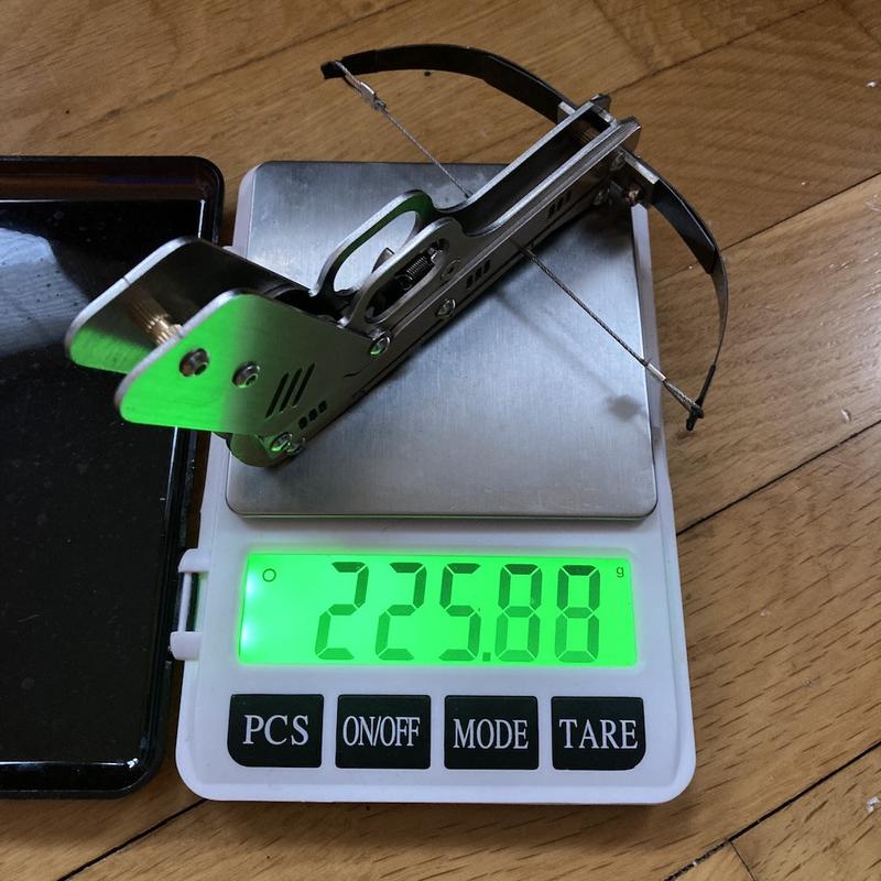 Multifunctional metal folding DIY launcher toy 6mm steel ball