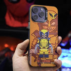 Deadpool/Wolverine iPhone silicone crash-resistant phone case