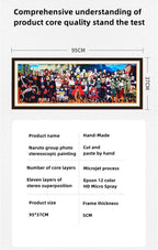 Uzumaki/Sasuke/Kakashi handsome cartoon handicraft 3D drawing