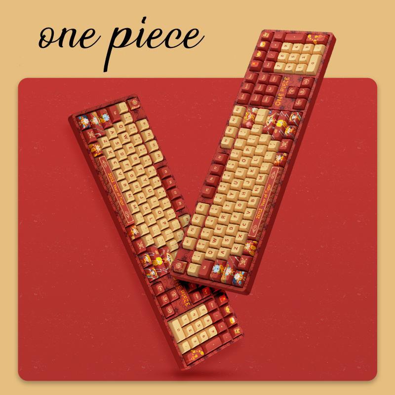 Luffy tri-mode connection RGB backlit mechanical keyboard